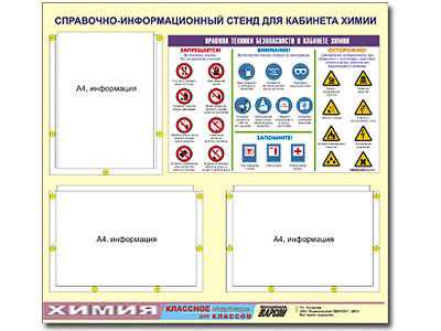 Стенд информационный ЭДУСТЕНД 