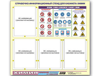 Стенд информационный ЭДУСТЕНД 